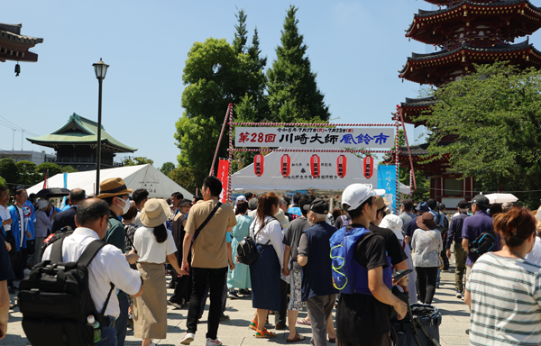 第28回 川崎大師風鈴市